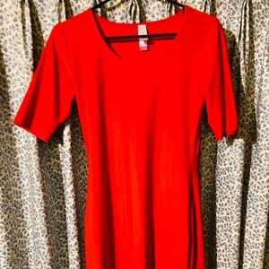 Soft Women’s red dress